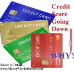 why is my credit score going down when I pay on time?